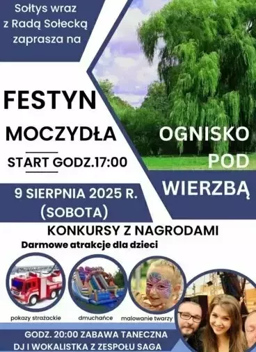 Impreza rekreacyjno-sportowa w Moczydłach "Ognisko pod wierzbą"