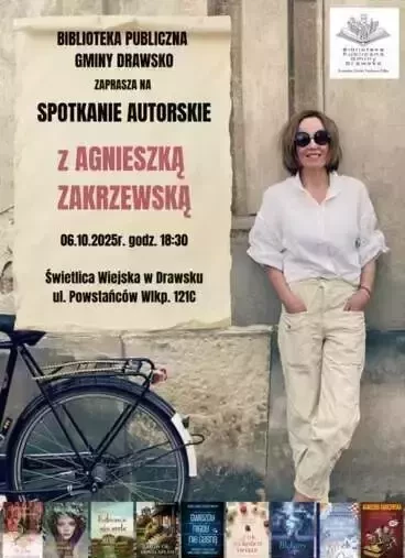 Spotkanie autorskie z Agnieszką Zakrzewską