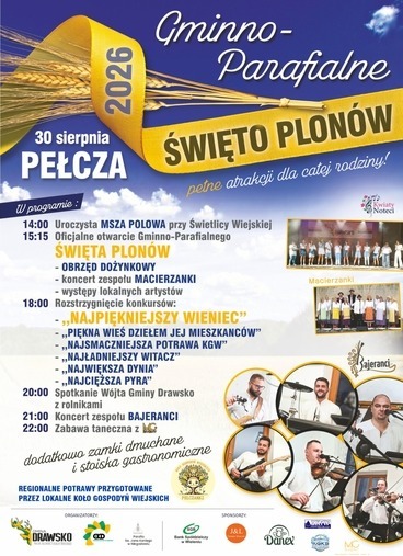 Dożynki Gminno - Parafialne w Pełczy