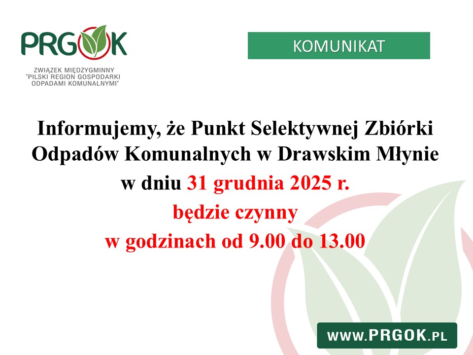 PSZOK-31-12-2025_Drawski_Młyn