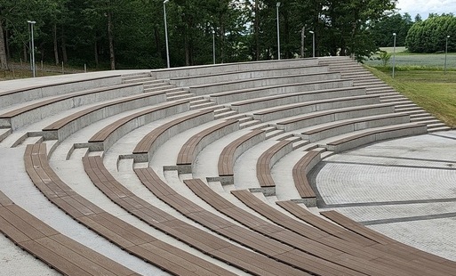 Zdjęcie do Zakończyliśmy pierwszy etap modernizacji amfiteatru w Drawsku