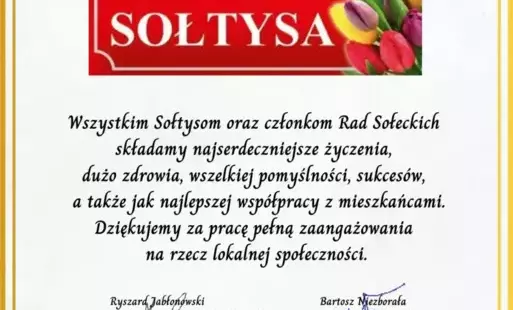 Zdjęcie do 11 marca Dzień Sołtysa!!!