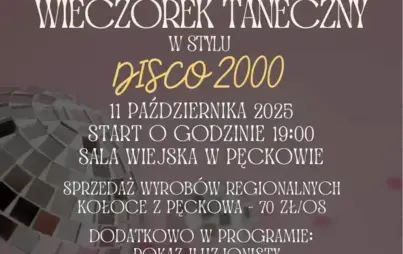 Wieczorek taneczny w Pęckowie