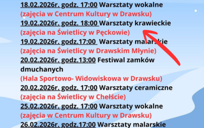 Ferie zimowe - Centrum Kultury w Drawsku