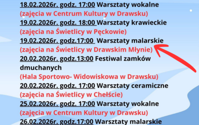 Ferie zimowe - Centrum Kultury w Drawsku