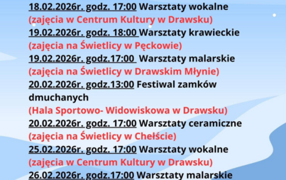 Ferie zimowe - Centrum Kultury w Drawsku