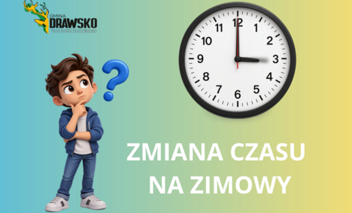 Zmiana czasu na zimowy!