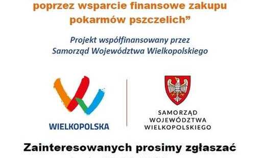 Wsparcie finansowe zakupu pokarmów pszczelich