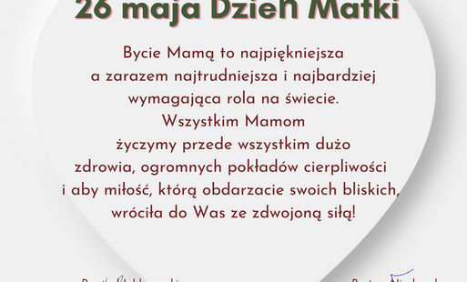 26 maja - Dzień Matki