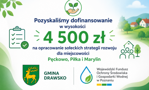Zdjęcie do Dofinansowanie dla gminy Drawsko na opracowanie sołeckich strategii rozwoju