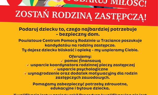 Zostań Rodziną Zastępczą!