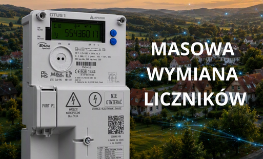 Masowa wymiana liczników zdalnego odczytu