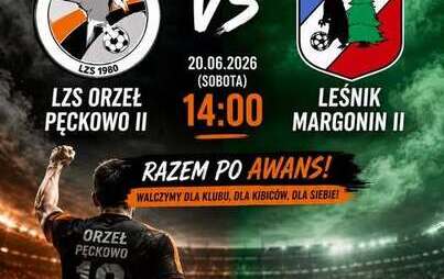 Mecz LZS Orzeł Pęckowo II vs Leśnik Margonin II