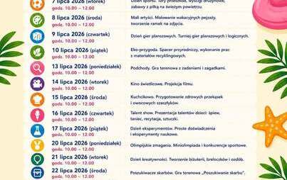 Kolorowe Wakacje w Świetlicy w Drawsku "Podchody"