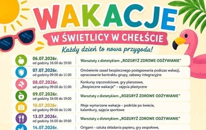 Wakacje w Świetlicy w Chełście - Sałatka owocowa