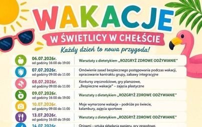 Wakacje w Świetlicy w Chełście - Moje umiejętności